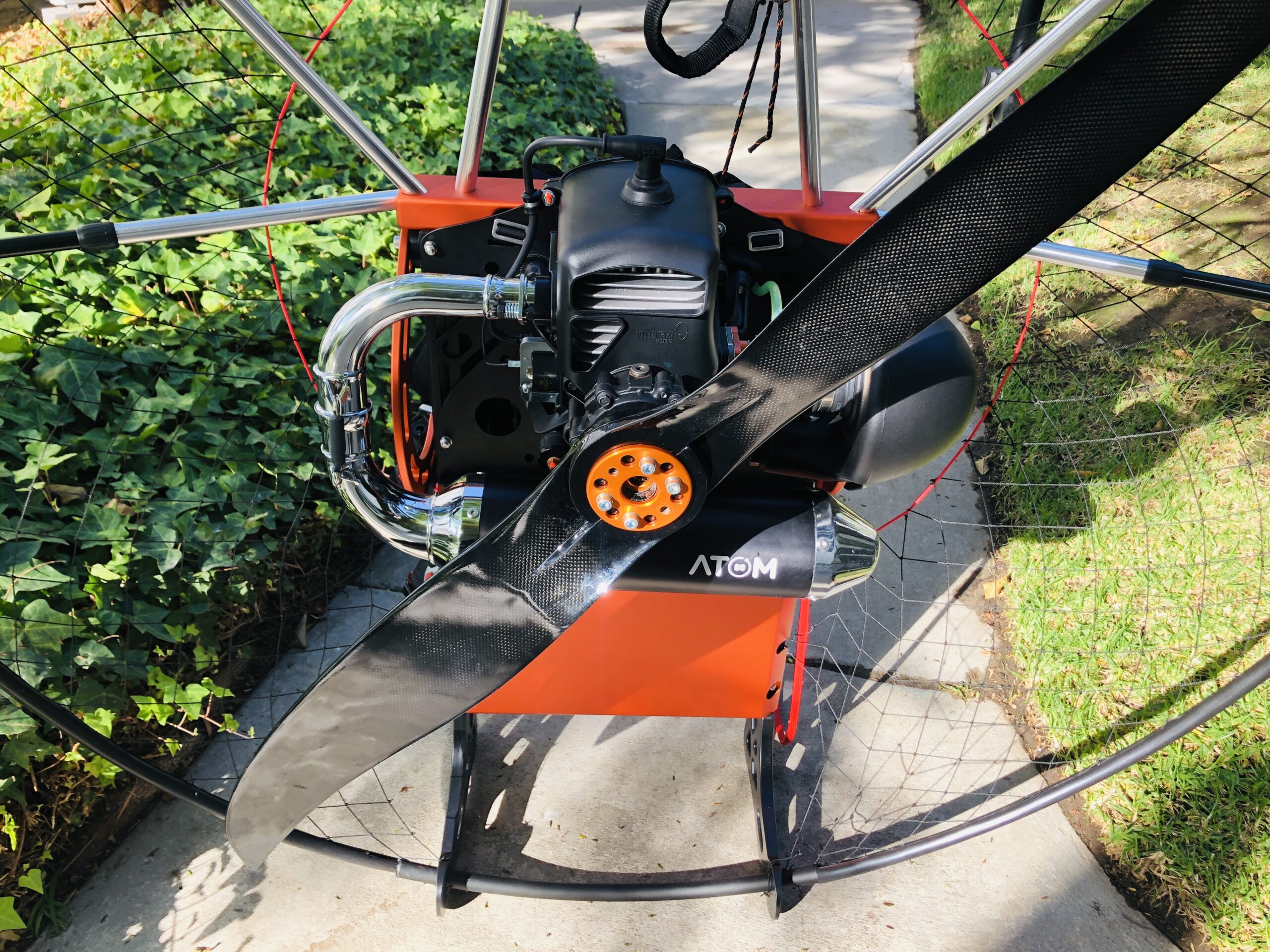 Vittorazi Atom 80 paramotor engine